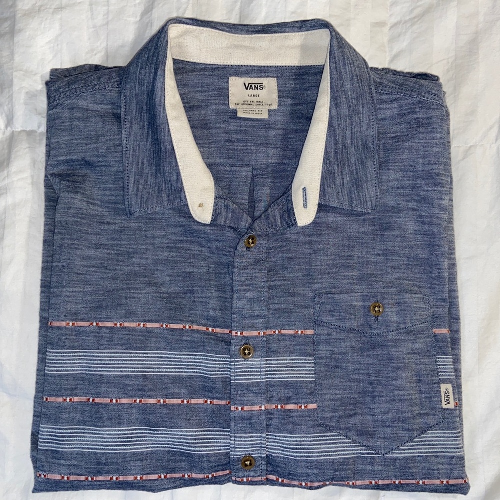 Vans casual button down